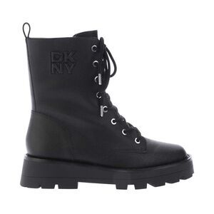 DKNY Womens/Ladies Sejal Leather Lace Up Ankle Boots / Black